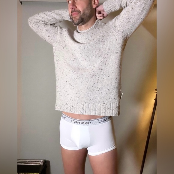 Calvin Klein | Micro Stretch Cooling Low Rise Trunk in White (Small) - Picture 2 of 7